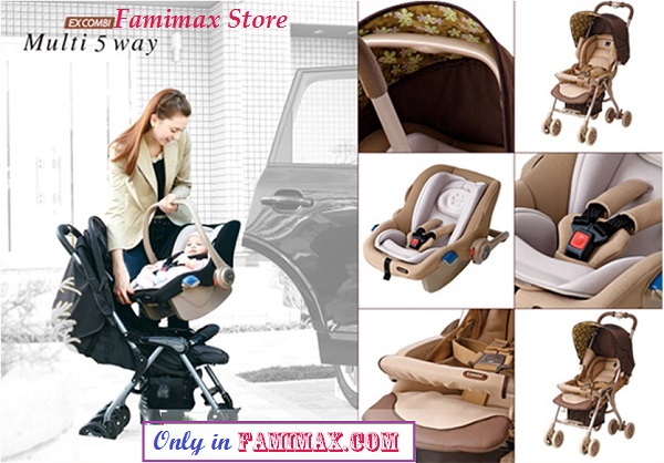 Giới thiệu 2 dòng xe đẩy cao cấp của Combi Nhật Bản